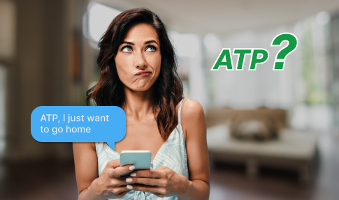 what does ATP mean in text
