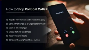 Points to stop political calls.