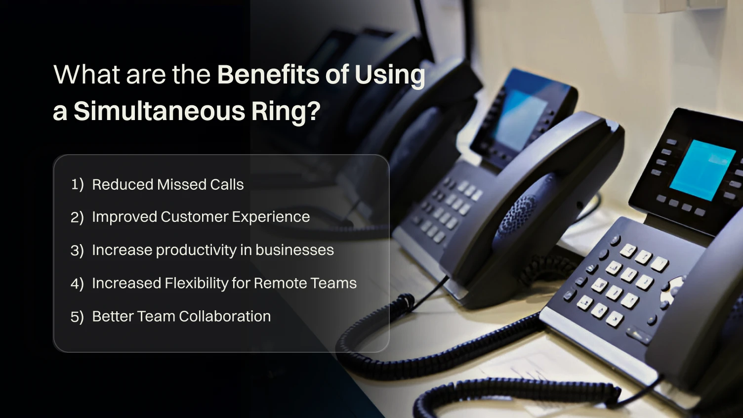 What are the Benefits of Using a Simultaneous Ring?