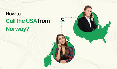 How to Call the USA from Norway?