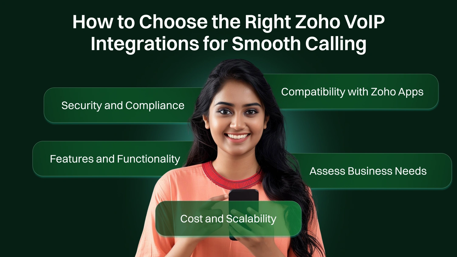 How to choose the right zoho voip integrations for smooth calling.