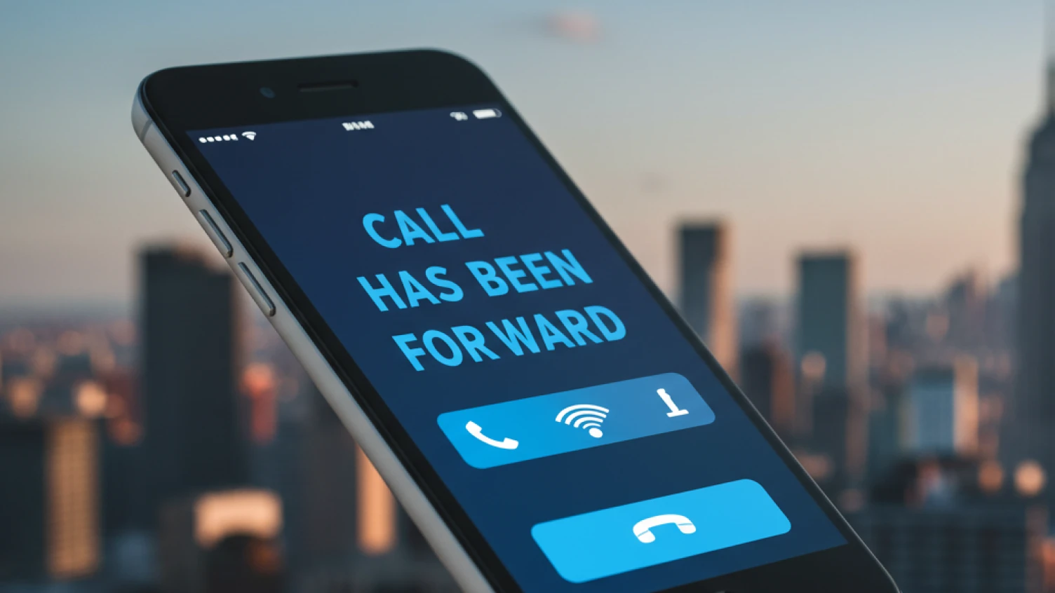 what should you do when your call gets forwarded.