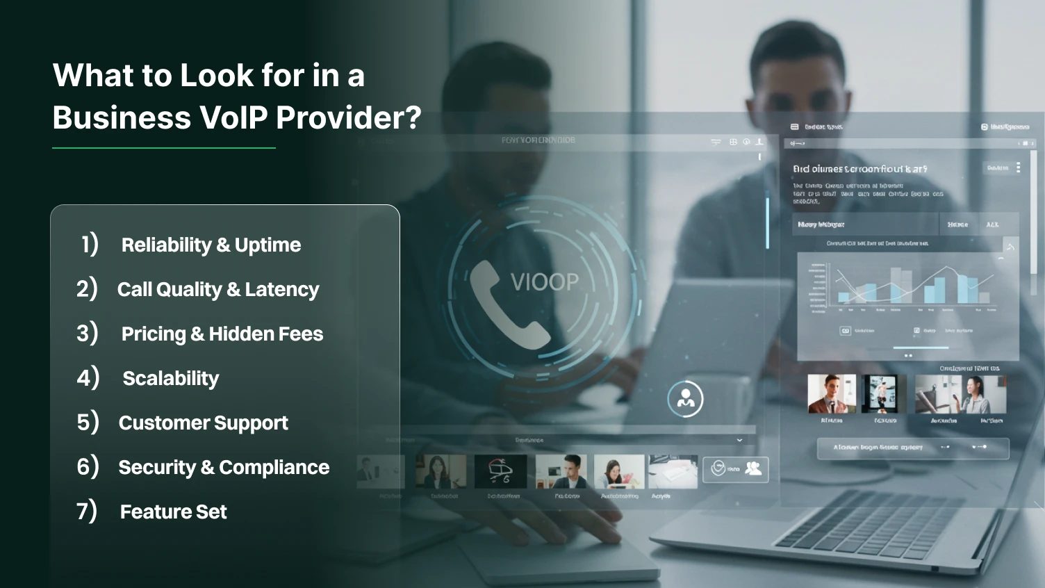 What to Look for in a Business VoIP Provider?