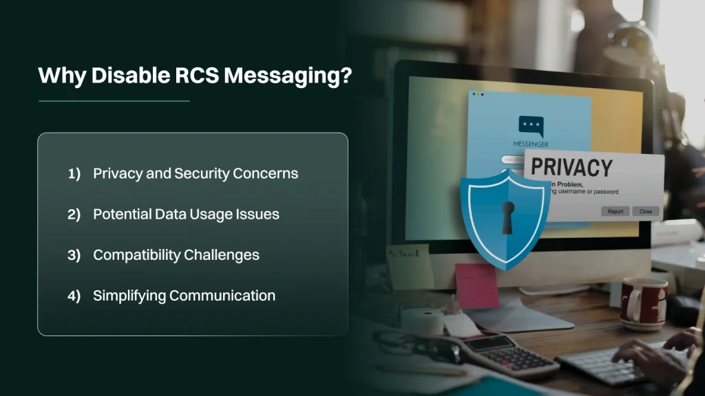 Why Disable RCS Messaging