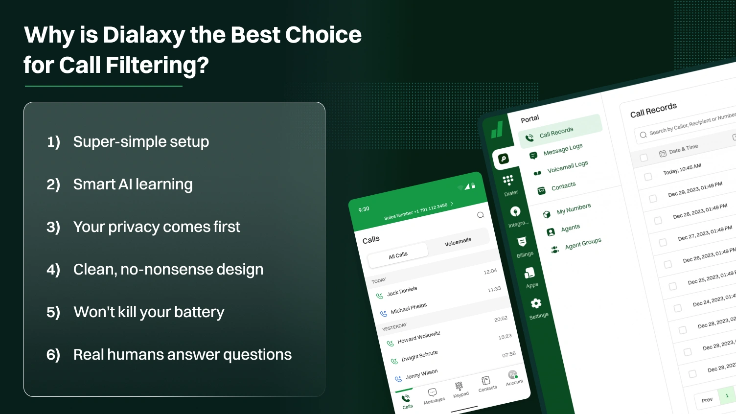Why is Dialaxy the Best Choice for Call Filtering?