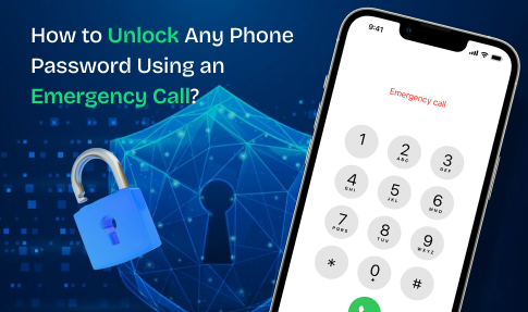 Phone being unlocked through emergency call feature.