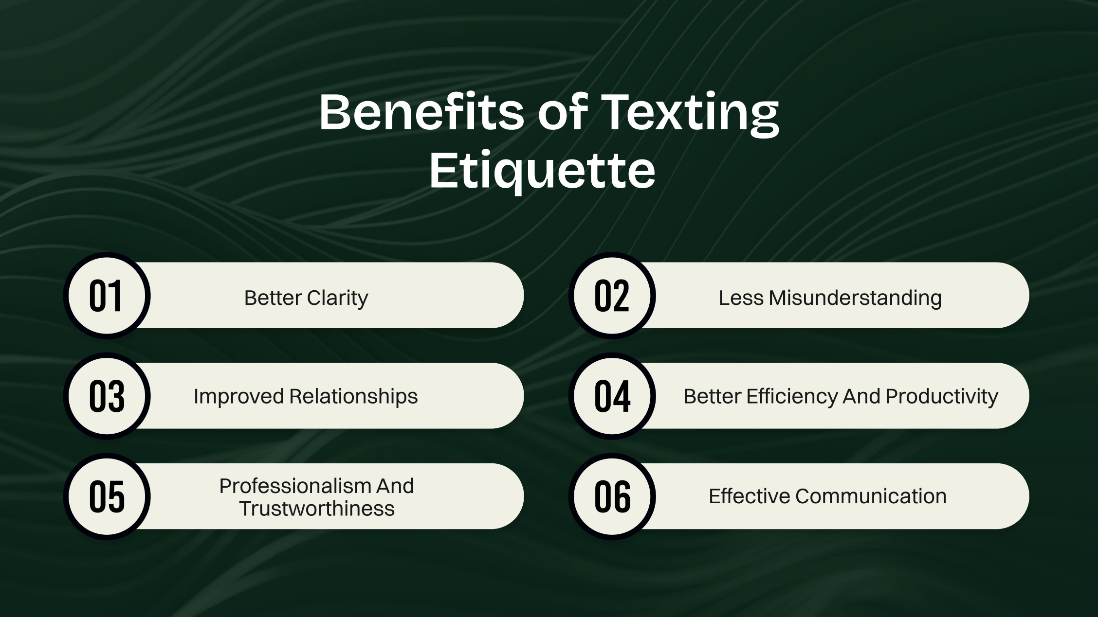 Benefits of Texting Etiquette