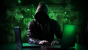 Blackmailer with unidentified face. (Representational)