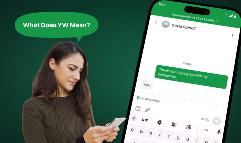 What Does YW Mean in Text