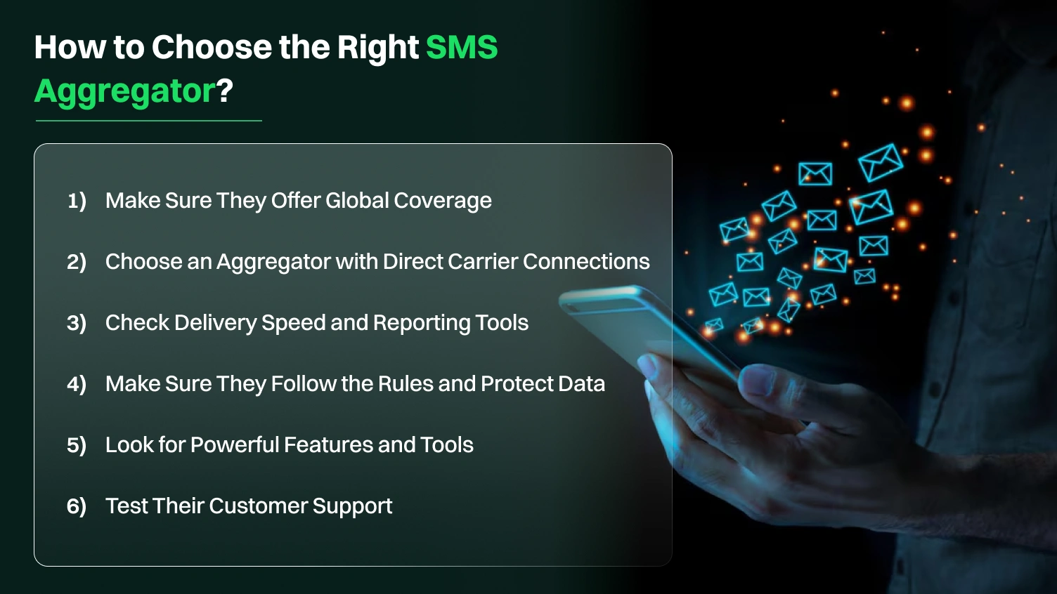 How to Choose the Right SMS Aggregator?