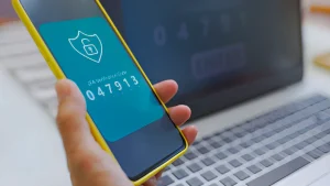 Smartphone receiving Verification codes. (Representational)