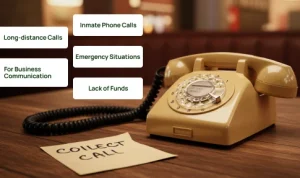 Situations where collect call can become useful.