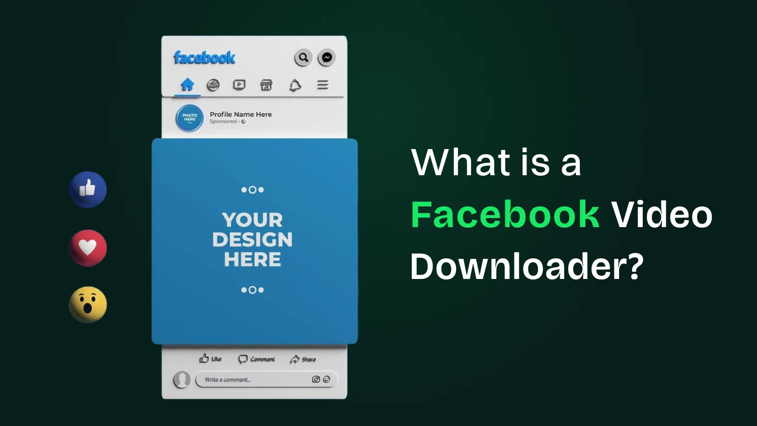 What is a Facebook Video Downloader?