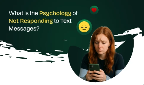 A girl feeling heartbroken after not receiving text message.