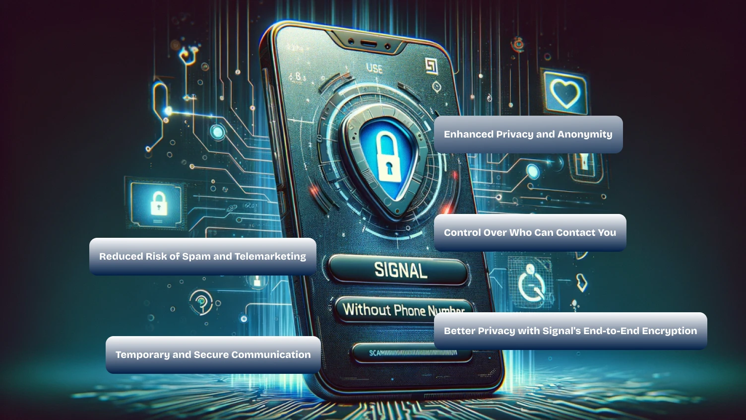 why would you want to use the signal without using the phone number.