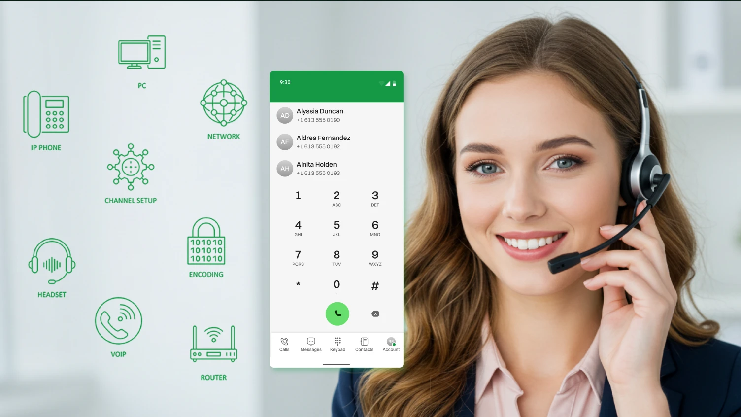 What is Virtual phone service?