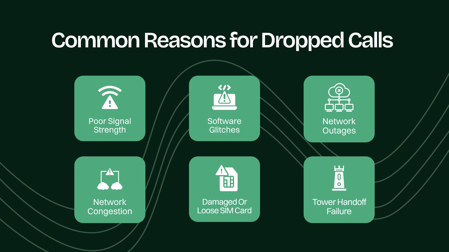 Common Reasons for Dropped Calls