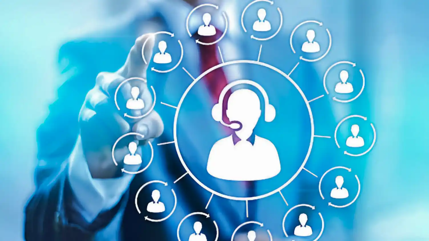 What is an outbound call center