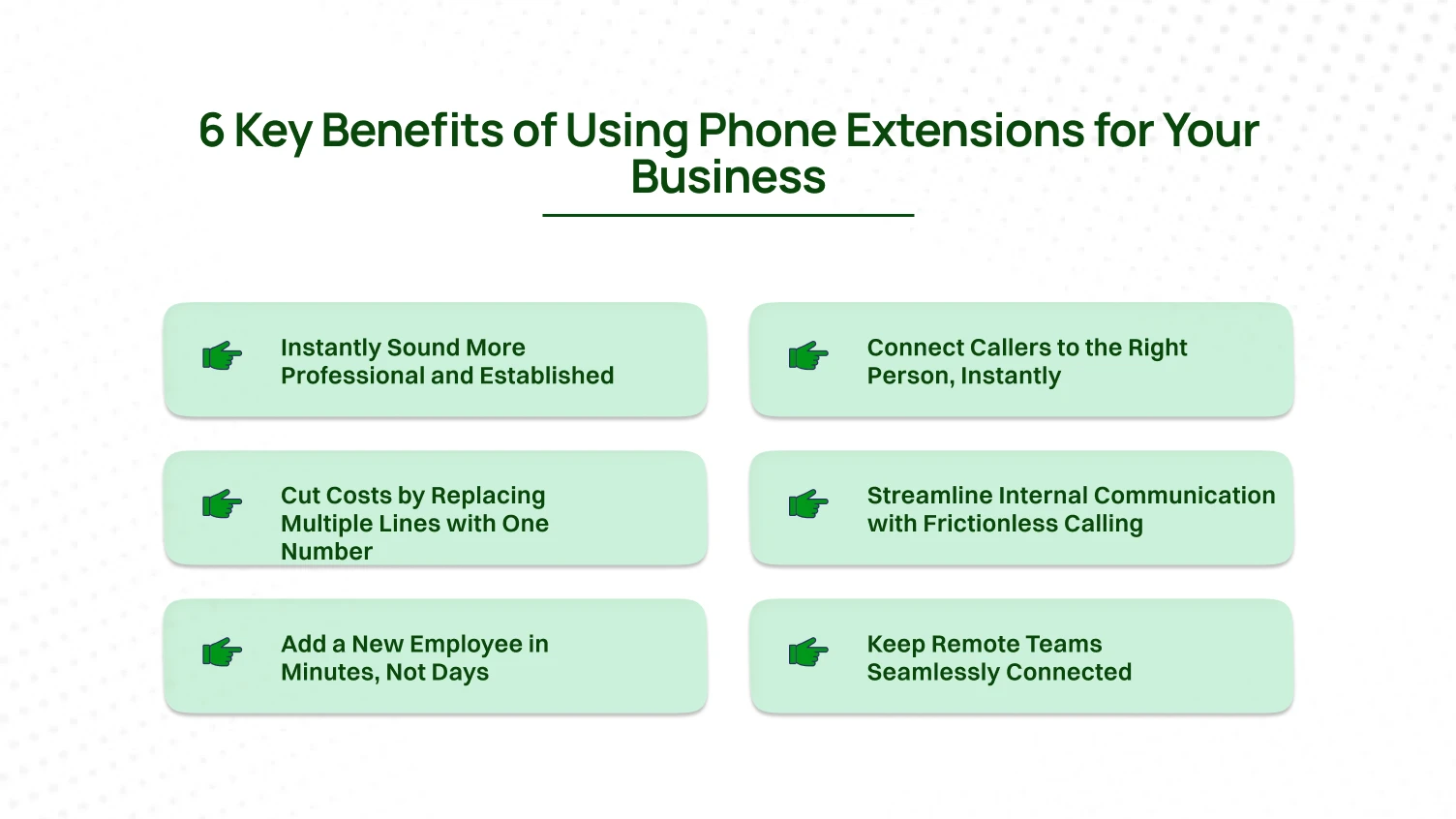Benefits of Using Phone Number Extensions for Your Business