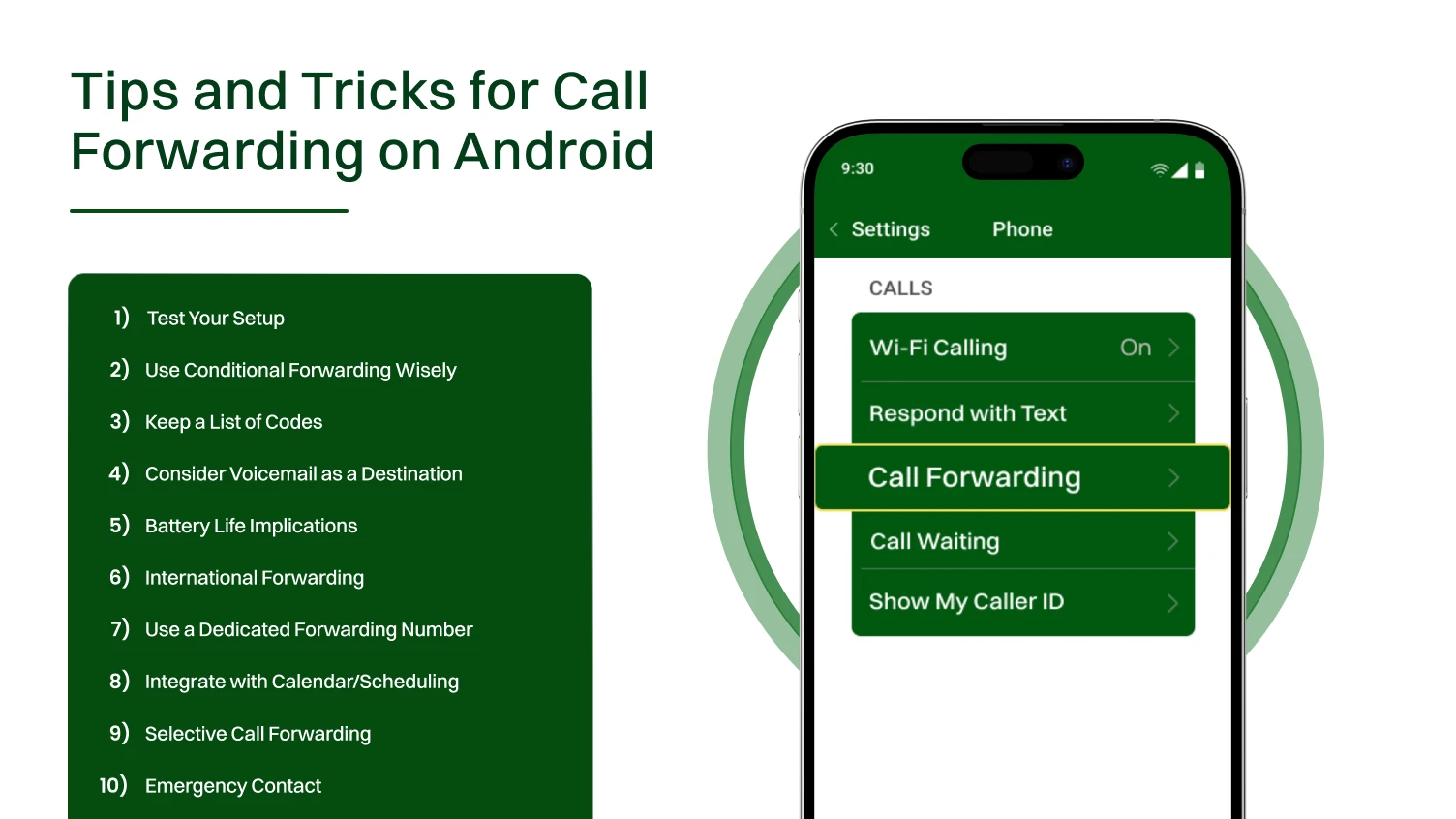 Tips and Tricks for Call Forwarding on Android