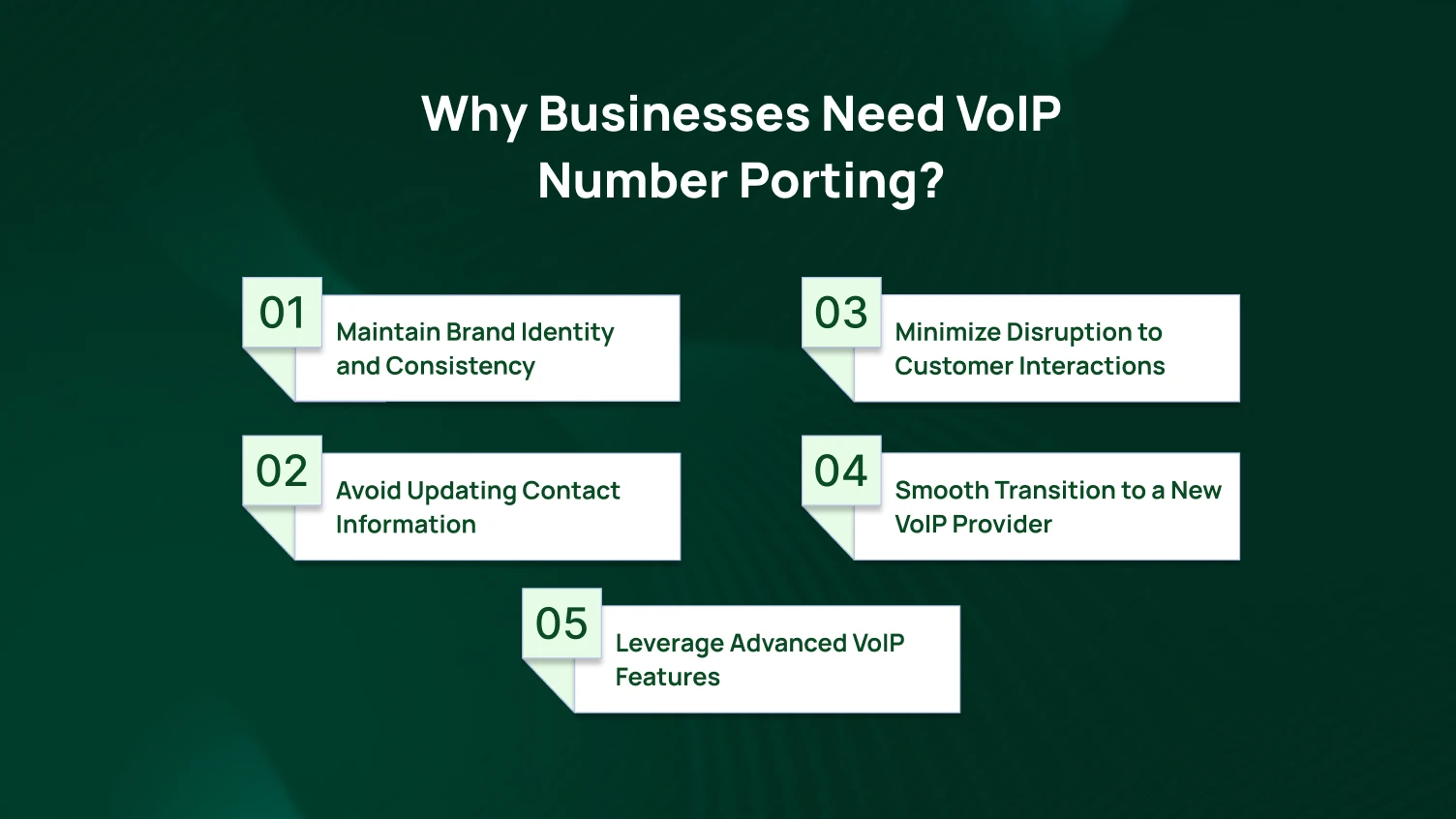 This image shows why businesses need voip number porting.