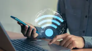 A Gentlemen enabling Wi-Fi calling in his devices.