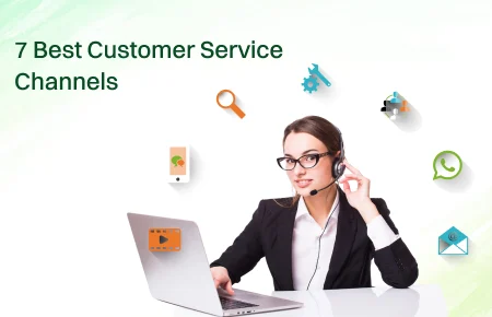 7 Best Customer Service Channels - Graphical Representation