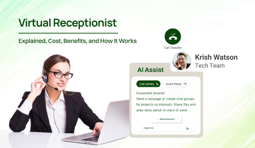 Virtual Receptionist: Explained, Cost, Benefits, and How It Works