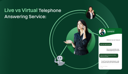 Live vs Virtual Telephone Answering Service