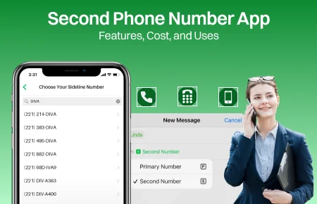 Second Phone Number App