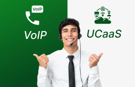 This figure shows voip vs ucaas