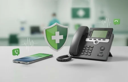 This image shows what is HIPAA-Compliant VoIP