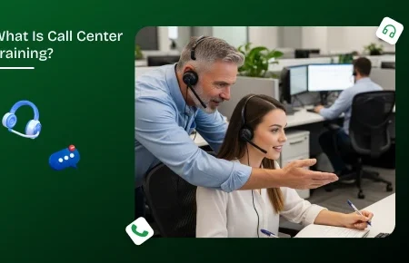 What is call center training