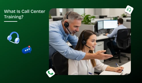 What is call center training