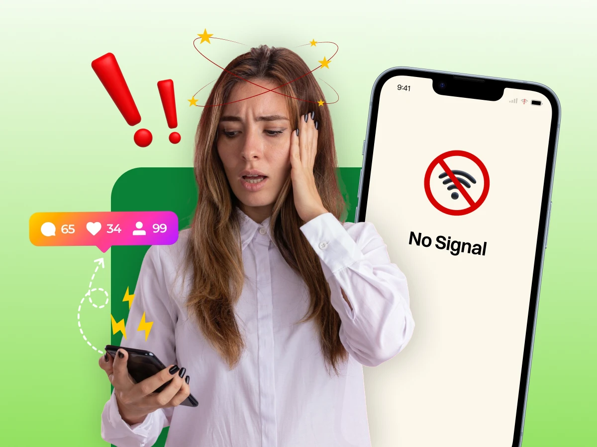 A Girl suffering from Telephonophobia - Graphical Representation