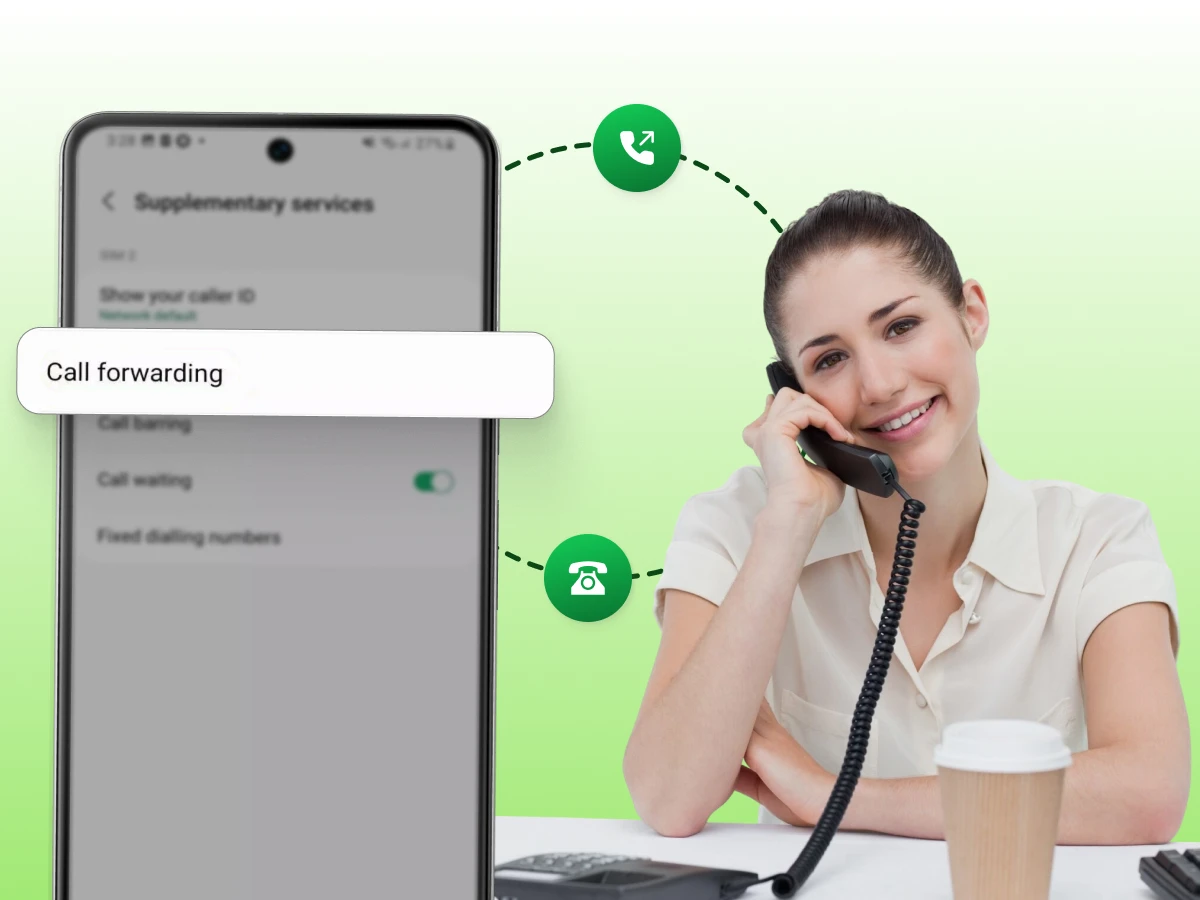 how to forward calls from landline to cell phone.