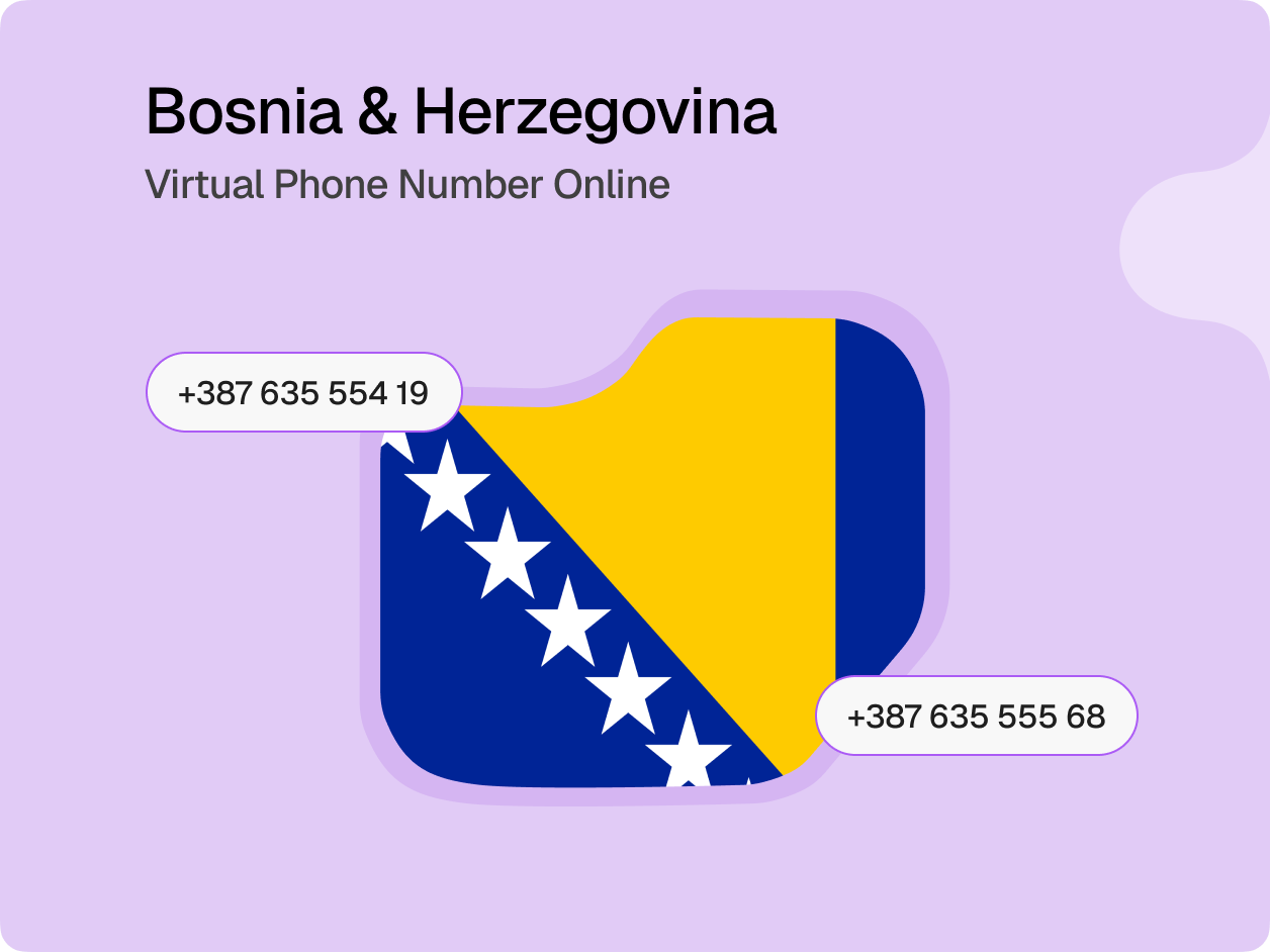 What is a Bosnia and Herzegovina Virtual Phone Number?
