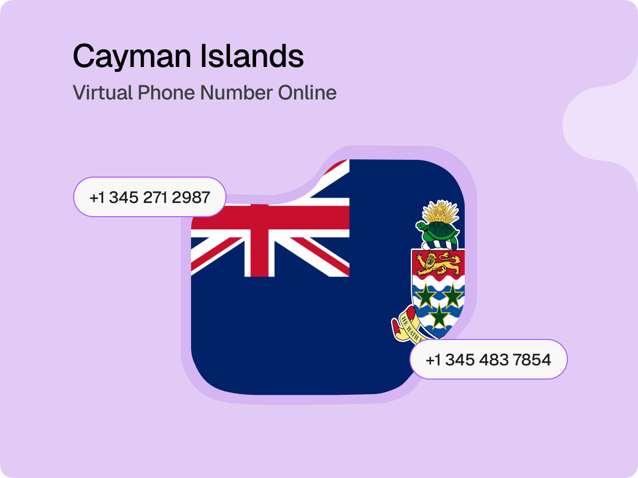 What is the Cayman Islands Virtual Phone Number?
