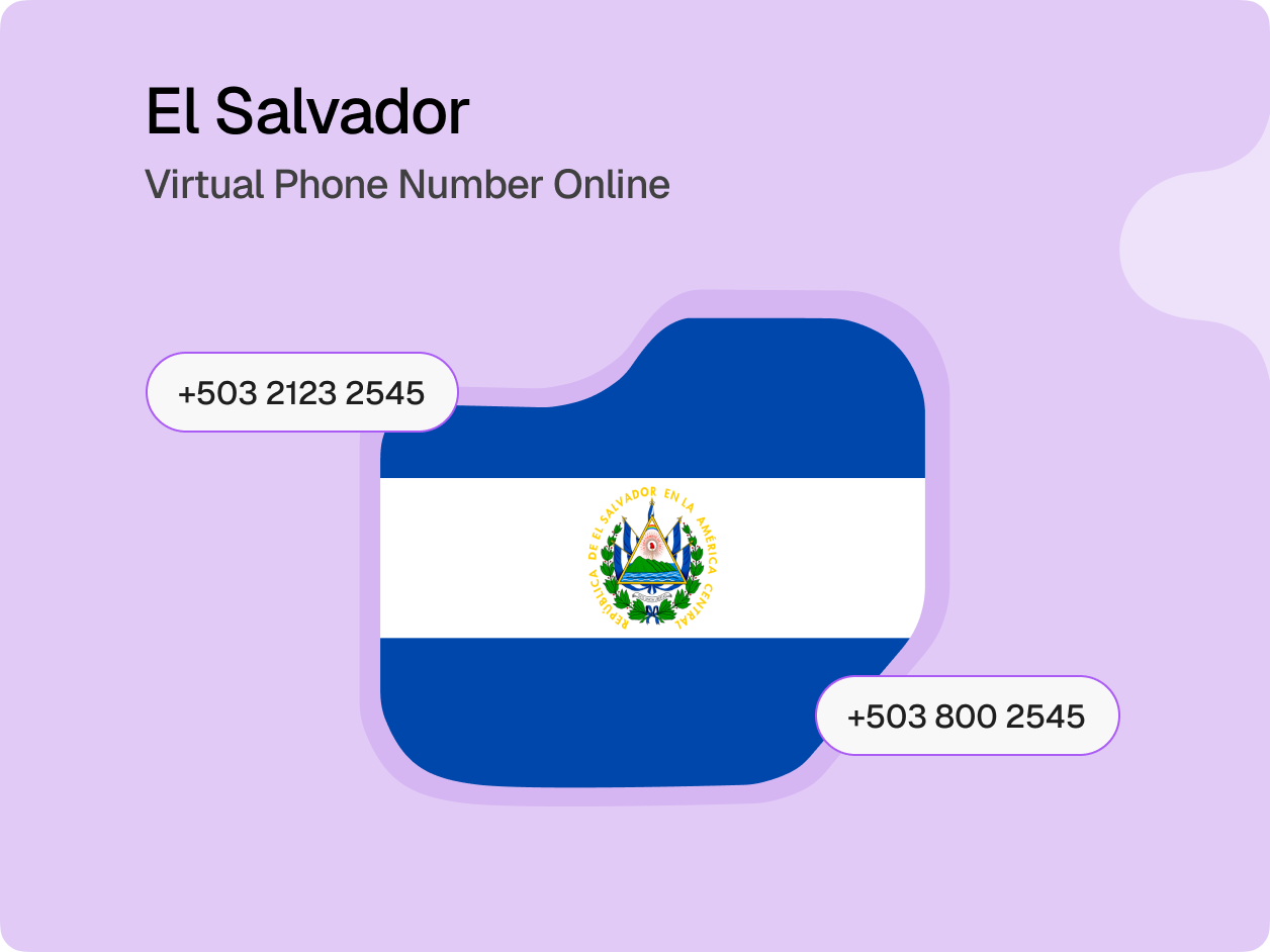 What is the El Salvador Virtual Phone Number?