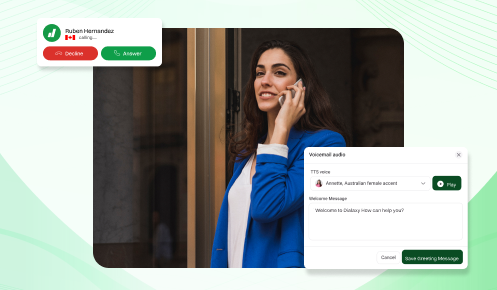 Professional voicemail greeting