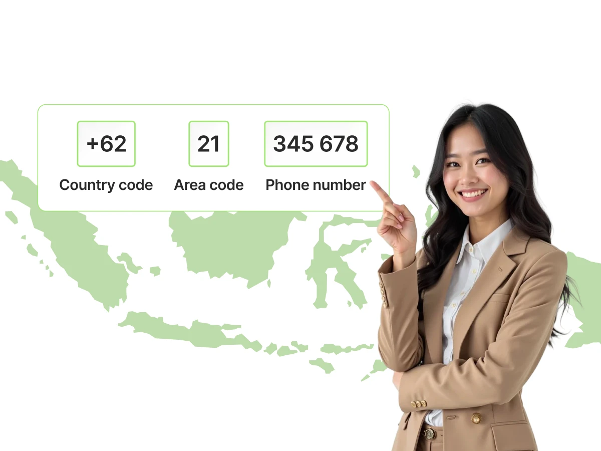 Indonesian Phone Number Format