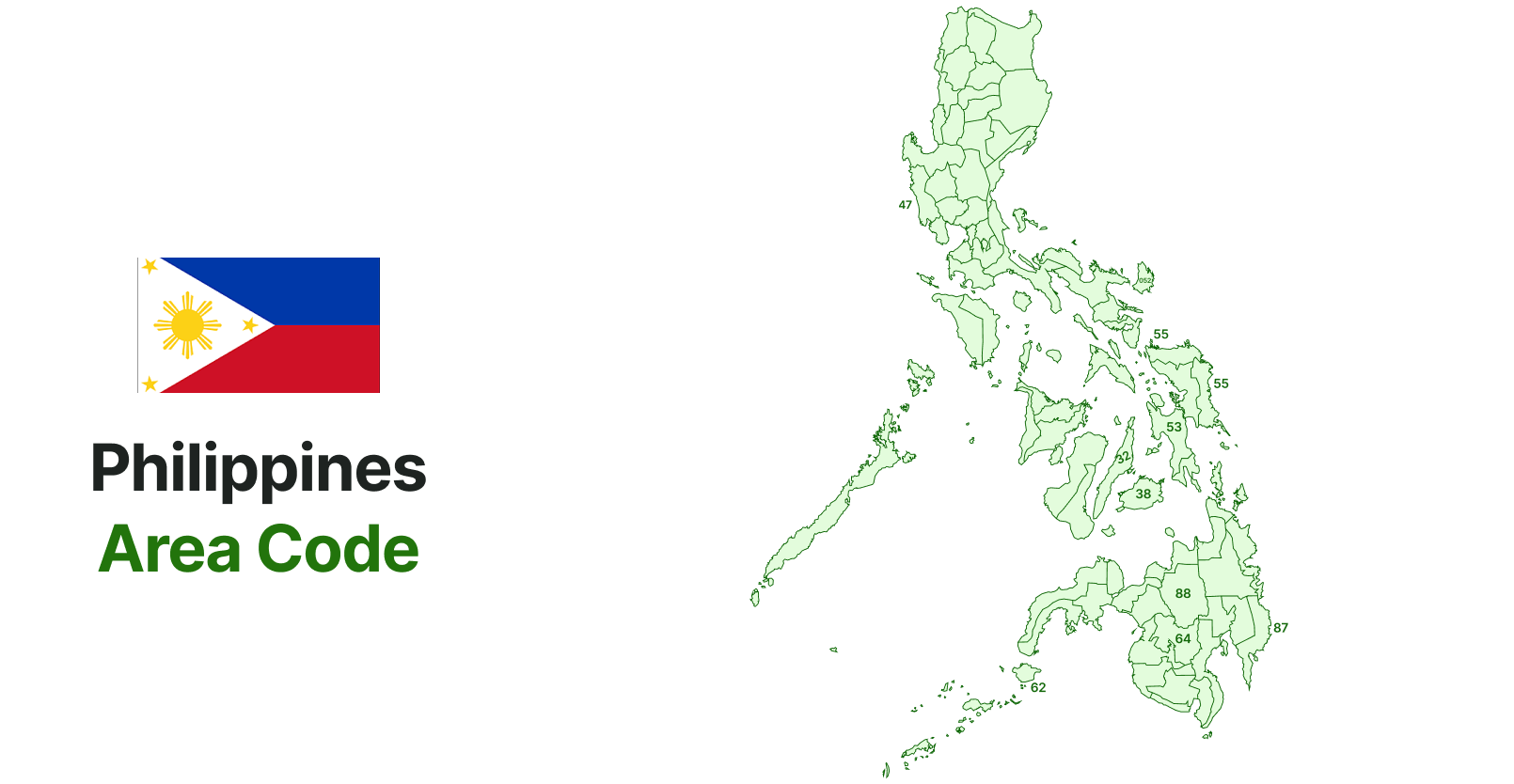 Philippines Country Code +63: How to Call the Philippines