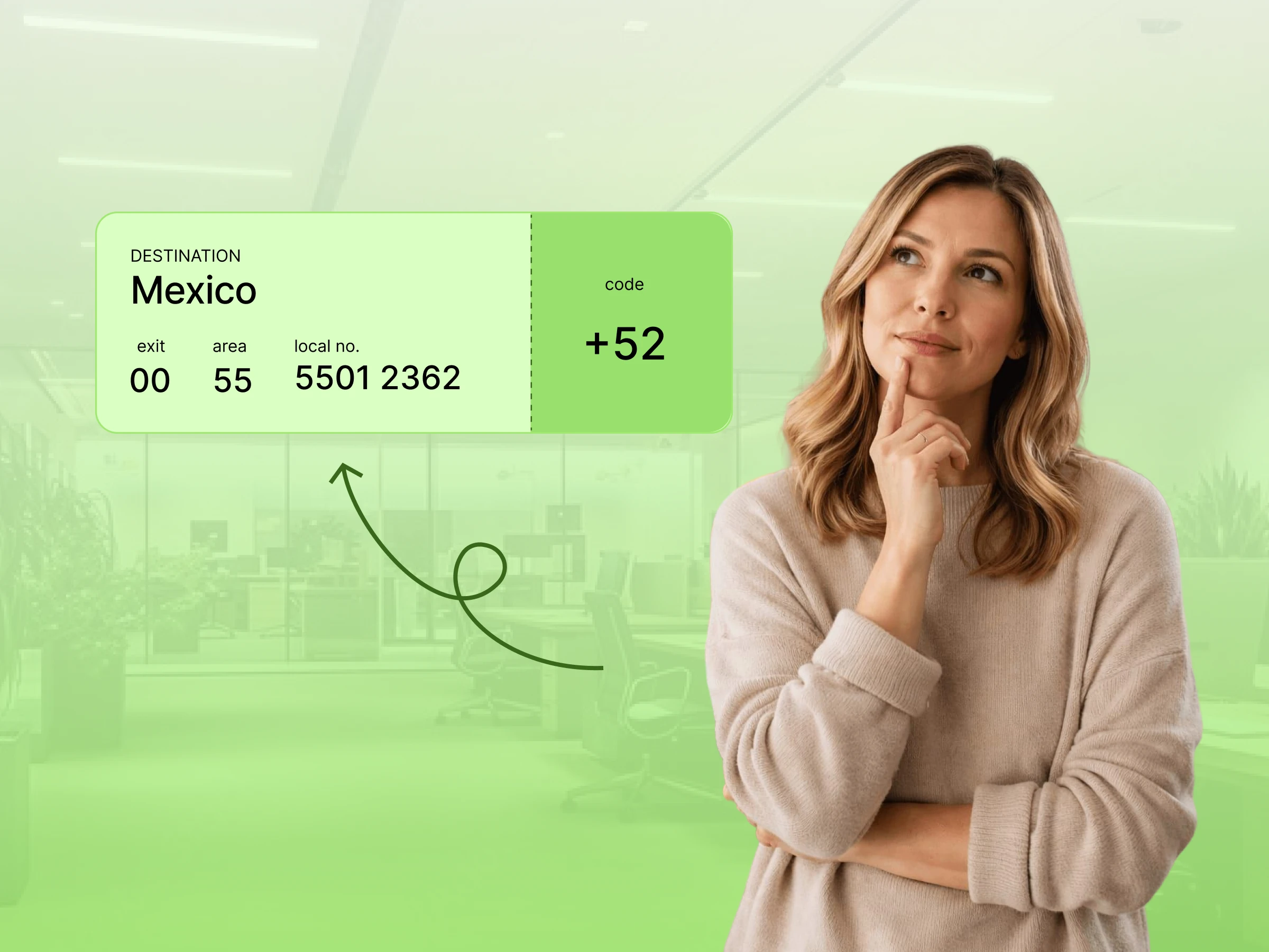 how to call mexico